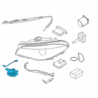 OEM 2015 BMW 535i GT Repair.Kit, Ledmodule, Daytime Driving Lights Diagram - 63-12-7-262-731