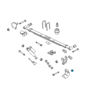 OEM Ford F-150 U-Bolt Nut Diagram - -W520215-S441