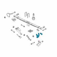 OEM 2010 Ford F-150 Shackle Diagram - BL3Z-5776-A