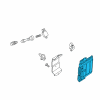 OEM 2006 Infiniti QX56 Engine Control Module Diagram - 23710-ZH46B