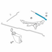 OEM Dodge Arm WIPER-Front WIPER Diagram - 4865505AE