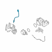 OEM 2018 BMW 540i Temperature Sensor Diagram - 13-62-7-811-913