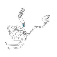 OEM Chrysler Sebring Fuel Tank Sending Unit Diagram - 5018694AB