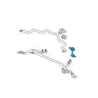 OEM Acura TL Link, Left Front Stabilizer Diagram - 51321-SEP-A01