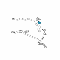 OEM Acura Bush, Front Stabilizer Holder Diagram - 51306-SEP-A01