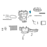 OEM 2019 Jeep Grand Cherokee Air Conditioning And Heater Actuator Diagram - 68224186AA
