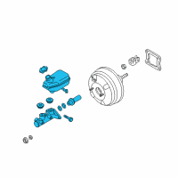 OEM 2014 Kia Sedona Cylinder Assembly-Brake Diagram - 585104D550