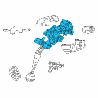 OEM 2001 Chrysler Sebring Column-Steering Diagram - 5083732AA