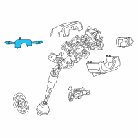 OEM Chrysler Sebring Switch-Multifunction Diagram - 4608601AN