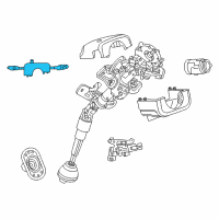 OEM 2003 Dodge Stratus Switch-Multifunction Diagram - 4608601AN