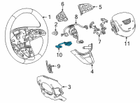 OEM Cadillac Module Diagram - 84740852