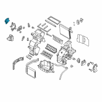 OEM 2016 Hyundai Veloster Wiring Assembly-Blower Diagram - 97176-2V000