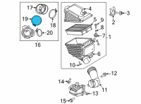 OEM Kia Cadenza Clamp-Hose Diagram - 1471611200