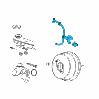 OEM 2013 Cadillac ATS Vacuum Hose Diagram - 22826216