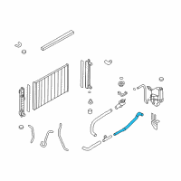 OEM Nissan Hose-Radiator, Lower Diagram - 21503-JP00C