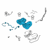 OEM Lincoln MKT Fuel Tank Diagram - DA8Z-9002-A