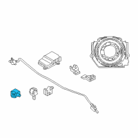 OEM 2016 BMW i8 Acceleration Sensor, Hv Switch-Off Diagram - 65-77-9-196-048