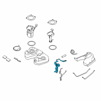 OEM 2009 Ford Taurus Filler Pipe Diagram - 8G1Z-9B178-A
