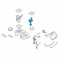 OEM Ford Taurus Fuel Pump Diagram - 8G1Z-9275-A