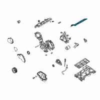 OEM 2006 Nissan Armada Engine Valve Cover Gasket Diagram - 13270-7S000