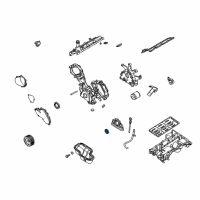 OEM 2004 Nissan Titan Oil Seal-Crank Diagram - 12279-AD205