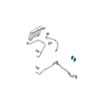 OEM 2008 Ford Explorer Sport Trac Tube Assembly Connector Diagram - 6W4Z-7D273-AA