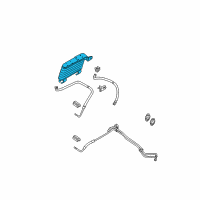 OEM 2006 Ford Explorer Cooler Diagram - 6L2Z-7A095-A