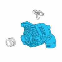 OEM BMW 135is Exchange Alternator Diagram - 12-31-7-555-926