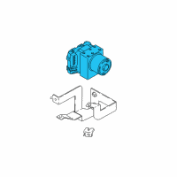 OEM 2005 Hyundai Accent Hydraulic Module Diagram - 58910-25402