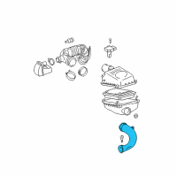 OEM 2006 Scion tC Inlet Hose Diagram - 17751-28050