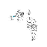 OEM 2010 Scion tC Resonator Clamp Diagram - 96111-10500