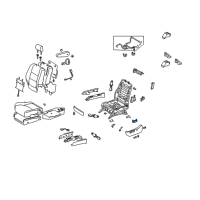 OEM Toyota Sienna Adjuster Switch Diagram - 84070-0E010