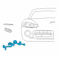 OEM 2008 Dodge Viper Wiring-HEADLAMP Jumper Diagram - 5030505AB