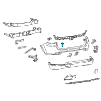 OEM 2017 Dodge Charger Screw Diagram - 6511547AA