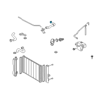 OEM Pontiac Rear Hose Clamp Diagram - 88975753