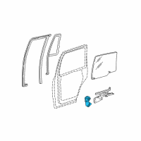 OEM 2004 Ford Expedition Window Motor Diagram - 6L1Z-7823394-B