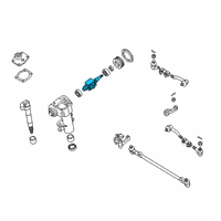 OEM Nissan Frontier Worm Assy-Steering Diagram - 48150-93G00
