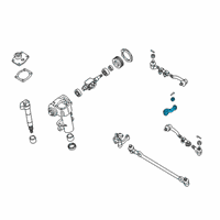 OEM 1999 Nissan Frontier Arm Kit-Pitman Diagram - D8502-VK92A