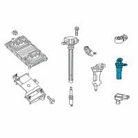 OEM 2015 Jeep Cherokee Sensor-Crankshaft Position Diagram - 5149167AF