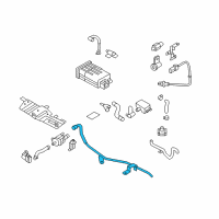 OEM 2010 Hyundai Genesis Coupe Pipe & Hose Assembly Diagram - 35420-3C800
