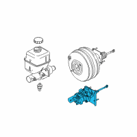 OEM Ford F-350 Super Duty Booster Diagram - DC3Z-2005-E