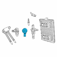 OEM 2019 Jeep Grand Cherokee Sensor-Knock Diagram - 68223050AA