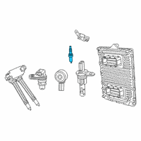 OEM Ram Spark Plug Diagram - SP138239AC