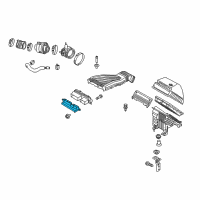 OEM 2018 Hyundai Tucson Duct-Air Intake Diagram - 28220-D3000