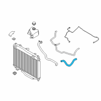 OEM Ford EcoSport Upper Hose Diagram - GN1Z-8260-U