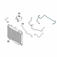 OEM 2018 Ford EcoSport Overflow Hose Diagram - GN1Z-8A365-C