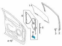 OEM 2021 Ford F-150 MOTOR ASY - WINDOW OPERATING Diagram - ML3Z-9923394-A