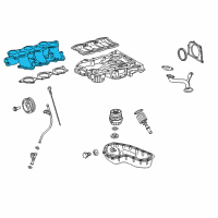 OEM 2011 Toyota RAV4 Intake Manifold Diagram - 17111-31141