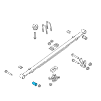 OEM 2016 Ford F-150 Front Insulator Diagram - FL3Z-5781-A