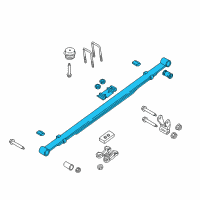 OEM 2017 Ford F-150 Leaf Spring Diagram - FL3Z-5560-C